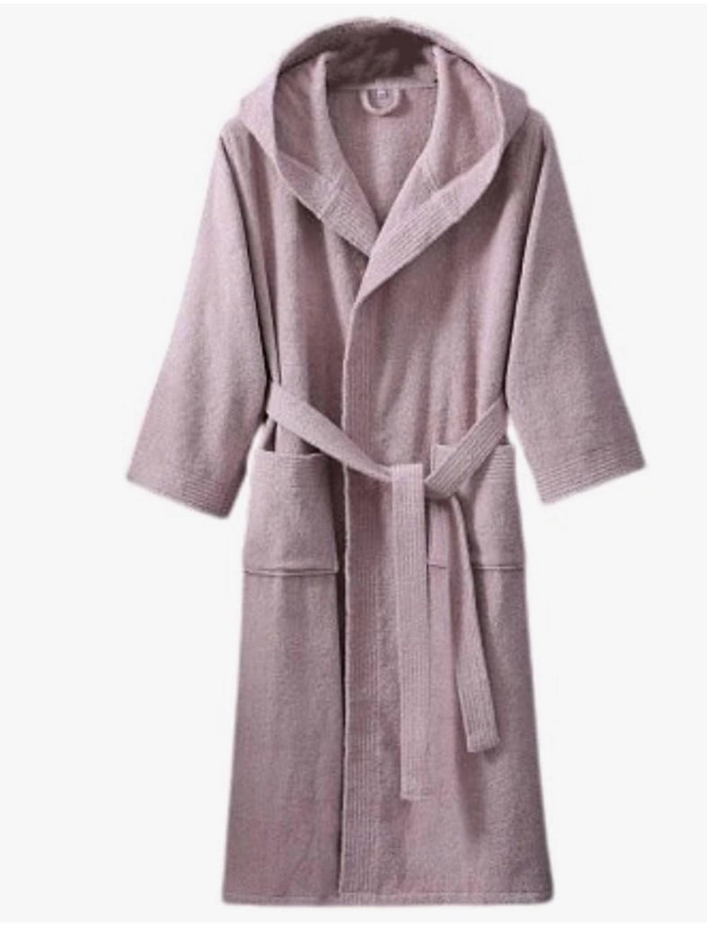 Plush Hooded Bathrobe